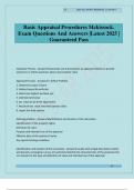 Basic Appraisal Procedures Mckissock&period; Exam Questions And Answers &vert;Latest 2025 &vert; Guaranteed Pass
