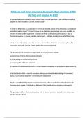 MA Laws And Rules Insurance Exam with Best Solutions 100&percnt; Verified and Graded A&plus; 2025