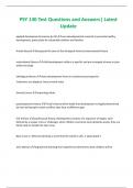 PACKAGE-&colon;&colon;PSY 130 EXAMS WITH CORRECT ANSWERS&vert; LATEST UPDATE