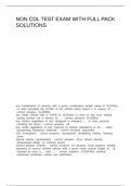NON CDL TEST EXAM WITH FULL PACK SOLUTIONS