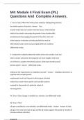 M4&colon; Module 4 Final Exam &lpar;PL&rpar;  Questions And  Complete Answers&period;