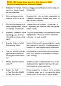SOEN 341 - Actual Exam Questions With Reviewed 100&percnt;  Correct Detailed Answers Guaranteed Pass&excl;&excl; 