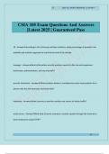 CSIA 105 Exam Questions And Answers &vert;Latest 2025 &vert; Guaranteed Pass