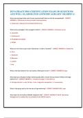 DYNATRACE PRO CERTIFICATION EXAM 150 QUESTIONS AND WELL ELABORATED ANSWERS ALREADY GRADED A&plus;