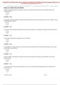 Test Bank For Principles and Labs for Fitness and Wellness 16th Edition By Werner Hoeger&comma; Sharon Hoeger