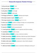 PSYC 140 Developmental Psychology Module 6 Exam Questions with Correct Detailed Answers &vert;&vert; Already Graded A&plus; <Recent Version> Portage Learning&lpar;2025&sol;2026&rpar;