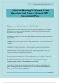 Ohio Fair Housing McKissock Exam Questions And Answers &vert;Latest 2025 &vert; Guaranteed Pass&period;