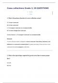 Cwea collections Grade 1&vert;  QUESTIONS