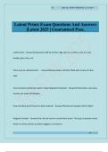 Latent Prints Exam Questions And Answers &vert;Latest 2025 &vert; Guaranteed Pass&period;