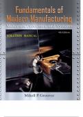 fundamentals of modern manufacturing materials processes  and systems 4th edition solutions manual
