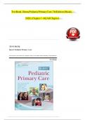 test bank for burns pediatric primary care 7th edition by dawn garzon maaks nancy starr&period;