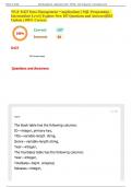 WGU D427 Data Management &ndash;Applications &vert; SQL Programing - Intermediate Level &vert; Explore New 107 Questions and Answers&vert;2025 Update &vert; 100&percnt; Correct&period;