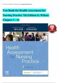 Test Bank for Health Assessment for Nursing Practice 7th Edition by Wilson Chapter 1 - 24&lowbar;compressed&period;pdf