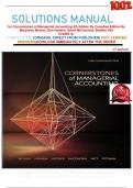          SOLUTIONS MANUAL for Cornerstones of Managerial Accounting 4th Edition By Canadian Edition By Maryanne Mowen&comma; Don Hansen&comma; David McConomy&comma; Bradley Witt Graded A&plus;     