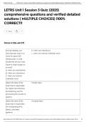 LETRS Unit 1 Session 3 Quiz &lpar;2025&rpar; comprehensive questions and verified detailed solutions &lpar; MULTIPLE CHOICES&rpar; &vert;100&percnt; CORRECT&excl;&excl;