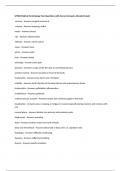 UTMB Medical Terminology Test Questions with Correct Answers Already Passed 