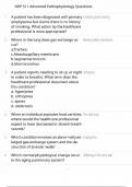 NRP 511 Advanced Pathophysiology Questions