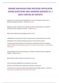 MDARD MICHIGAN CORE PESTICIDE APPLICATOR  EXAM&lpar; QUESTIONS AND ANSWERS &rpar;GRADED A&plus; &sol;  100&percnt; VERIFIED BY EXPERTS