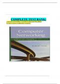 Test Bank For computer networking&colon; a top-down approach 7th edition by james kurose &lpar;author&rpar;latest update 2025&period;
