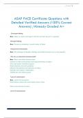 ASAP PACE Certificate Questions with  Detailed Verified Answers &lpar;100&percnt; Correct  Answers&rpar; &sol;Already Graded A&plus;
