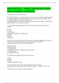 NS3-M1U2C1 - Naval Operations Exam with Complete Solutions