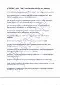 &lpar;CBSPD&rpar; Practice Final Exam Questions with Correct Answers&period;