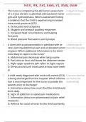 HESI RN Exit Exam V1 Study Guide&colon; Questions and Answers