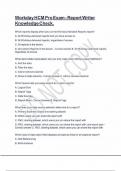 Workday HCM Pro Exam - Report Writer Knowledge Check&period;