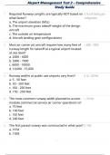 Comprehensive Study Guide for Airport Management Test 2