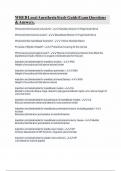 WREB Local Anesthesia Study Guide Exam Questions & Answers&period;
