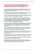 2025 NU 185&colon; Med-Surge II EXAM 4 ACTUAL FINAL EXAM  QUESTIONS AND  CORRECT DETAILED ANSWERS - VERIFIED  ANSWERS ALREADY GRADED A&plus; NEW GUARANTEED 