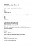 PTCB Practice Exam 4 Questions and answers graded A&plus; 2025&sol;2026