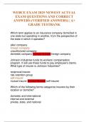 WEBCE EXAM 2025 NEWEST ACTUAL EXAM QUESTIONS AND CORRECT ANSWERS &lpar;VERIFIED ANSWERS&rpar; &vert; A&plus; GRADE TESTBANK