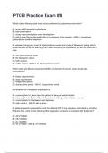 PTCB Practice Exam &num;8 Question and answers graded A&plus; 2025&sol;2026