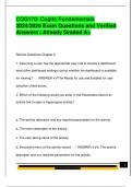 COG170&colon; Cogito Fundamentals  2024&sol;2025 Exam Questions and Verified  Answers &vert; Already Graded A&plus;