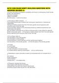 HLTH 3500 EXAM SCRIPT 2025&sol;2026 QUESTIONS WITH ANSWERS GRADED A&plus;