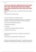 FCIC-NCIC EXAM 2025&vert; BRAND NEW ACTUAL EXAM WITH 100&percnt; VERIFIED QUESTIONS AND CORRECT SOLUTIONS&vert; GUARANTEED VALUE PACK&vert; ACE YOUR GRADES&period;