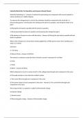 Industrial Electricity Test Questions and Answers Already Passed 
