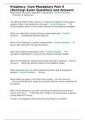 Prophecy- Core Mandatory Part II Exam Questions and Answers&period;