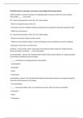 HP NURS 242 Exam 1 Questions and Answers Latest Update 2025 Already Passed 