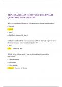  REPL EXAM CASA LATEST 2025-2026 UPDATE QUESTIONS AND ANSWERS
