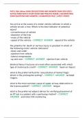 PHTLS 10th Edition EXAM 200 QUESTIONS AND ANSWERS EXAM 2024-2025 &vert;  ACTUAL EXAM WITH A STUDY GUIDE AND PRACTICE EX4AM &vert; ACCURATE REAL  EXAM QUESTIONS AND ANSWERS &vert; GUARANTEED PASS &vert; LATEST UPDATE