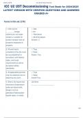 ICC U2 UST Decommissioning Test Bank for 20242025  LATEST VERSION WITH VERIFIED QUESTIONS AND ANSWERS  GRADED A&plus; 