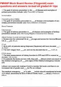 PMHNP Mock Board Review &lpar;Fitzgerald&rpar; exam questions and answers revised all graded A&plus; tips&period;pdf