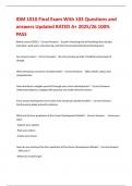 IDM 1010 Final Exam With 103 Questions and answers Updated RATED A&plus; 2025&sol;26 100&percnt; PASS