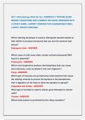 D311&colon; Microbiology WGU OA ALL CURRENTLY TESTING EXAM  NEWEST QUESTIONS AND CORRECT DETAILED ANSWERS WITH  A STUDY GUIDE &vert; EXPERT VERIFIED FOR GUARANTEED PASS &vert;  LATEST UPDATE 2025&sol;2026 &period;