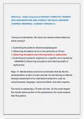 HESI Prep - Health Assessment NEWEST COMPLETE VERSION  2024-2025QUESTIONS AND CORRECT DETAILED ANSWERS  &lpar;VERIFIED ANSWERS&rpar; &vert; ALREADY GRADED A&plus;&period;