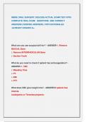 INBDE ORAL SURGERY 2025&sol;2026 ACTUAL EXAM TEST WITH COMPLETE REAL EXAM QUESTIONS AND CORRECT  ANSWERS &lpar;VERIFIED ANSWERS &rpar; WITH RATIONALES  &sol;ALREADY GRADED A&plus;&period;
