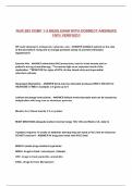 NUR 283 COMP 1-3 MEDS EXAM WITH CORRECT ANSWERS 100&percnt; VERIFIED&excl;&excl;