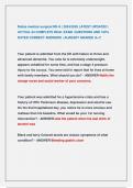 Relias medical surgical RN A &vert; 2024&sol;2025 LATEST UPDATED &vert;  ACTUAL 63 COMPLETE REAL EXAM QUESTIONS AND 100&percnt;  RATED CORRECT ANSWERS &vert; ALREADY GRADED A&plus;&excl;&excl;